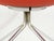 Italian Chrome-Plated Metal Base and Red Polyurethane Seating Chairs, 1990s, Set of 5 For Sale - Image 6 of 18