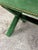 Hollywood Regency Style Green Velvet X-Base Ottoman Stools, Pair For Sale - Image 4 of 12