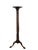 Antique Victorian Torchere in Carved Mahogany, 1880 For Sale