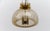 Brass and Smoked Glass Hanging Lamp from Limburg, Germany, 1960s For Sale - Image 9 of 14