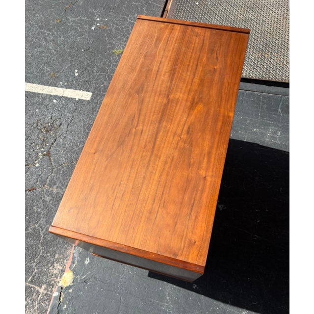 Mid 20th Century Danish Teak Vanity by Nils Jonsson for HJN Møbler For Sale - Image 5 of 10