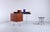 Dutch design from the 1950s. The golden brown teak veneer, the rectangular shapes and the asymmetrical accent gives this...