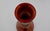 Red Antique Red Lustre Glazed Art Pottery Collection of Vases and Candle Holder For Sale - Image 8 of 12