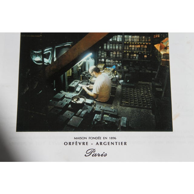 1990's Sterling Silver Hand-Crafted 5-Piece Flatware Place-Setting Chamonix by Souche-Lapparra For Sale - Image 12 of 12