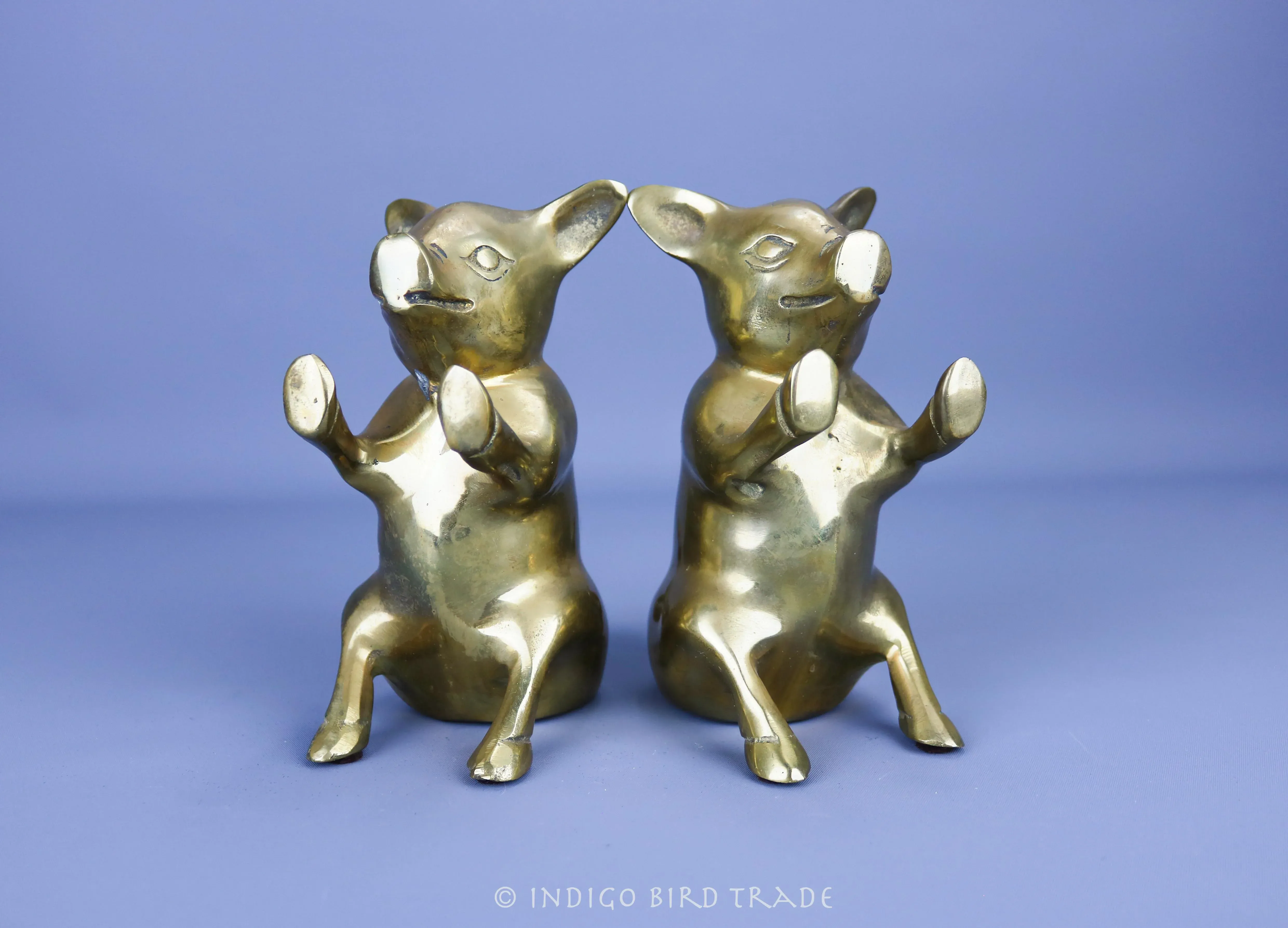 mid-century-solid-brass-pig-