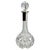 Large Crystal Decanter in Faceted Silver Mount, 1930s For Sale - Image 11 of 11