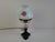 Gold Oil Lamp Style Table Lamp in Milk Glass, Former Czechoslovakia, 1960s For Sale - Image 8 of 15