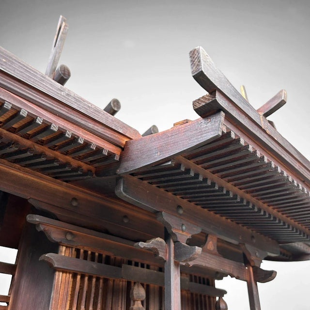 Meiji-Era Kamidana Japanese Shinto Shrine, 1890s For Sale - Image 4 of 18