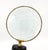 Black Vintage Horn Handle Magnifying Glass With Engraved Brass Mount | English Library Style Desk Accessory / Safari For Sale - Image 8 of 10