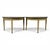 Antique Demi Lune Console Table, Set of 2 For Sale - Image 12 of 12