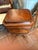 Traditional Antique English Regency Period Amboyna Wood Tea Caddy ( Poy ) on Stand For Sale - Image 3 of 9