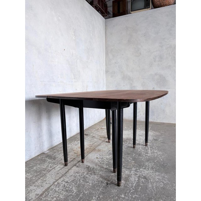 Mid-Century Librenza Extending Drop Leaf Dining Table in Teak from G-Plan For Sale - Image 9 of 12