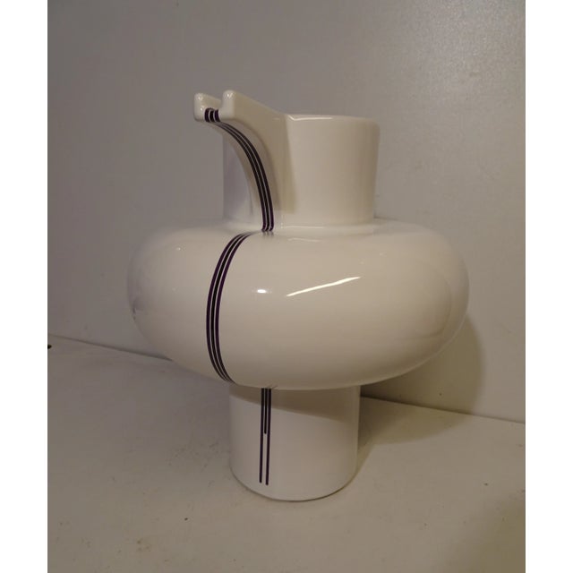 Italian Ceramic Vase Pitcher by Sergio Asti for Cedit For Sale - Image 10 of 10