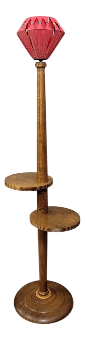 Art Deco Style Servant Floor Lamp, 1940s