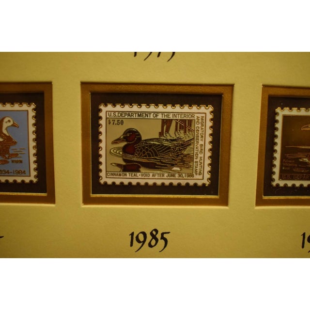 Traditional Us Migratory Waterfowl Cloisonne Pin Ducks Unlimited Collection: 1934-1978 For Sale - Image 3 of 12