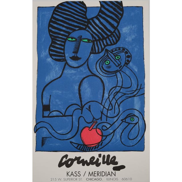 Guillaume Corneille, Le fruit défendu, Lithograph For Sale - Image 5 of 5