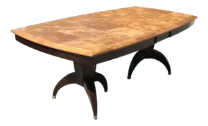 Tapered Dining Table in Birds Eye Maple
