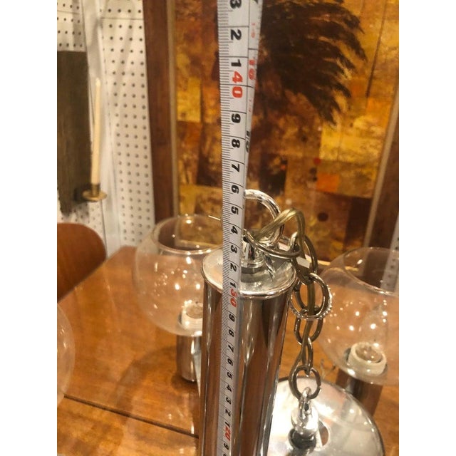 1960s Mid-Century Modern Chrome Sputnik Chandelier For Sale - Image 16 of 17