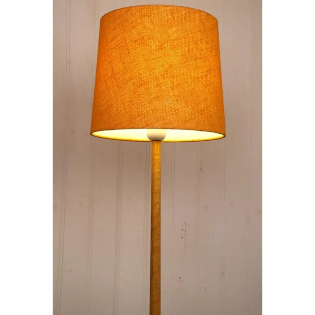 Swedish Oak Floor Lamps from Aneta, 1960s, Set of 2 For Sale - Image 4 of 10