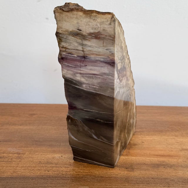 Contemporary Vintage Cut Stone Bookend For Sale - Image 3 of 4