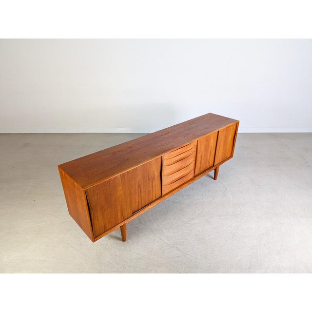 Wood Vintage Sideboard in Teak by Arne Vodder for Dyrlund For Sale - Image 7 of 13