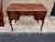 Queen Anne Style Solid Cherry Flip Top Dressing Table Vanity W/Mirror Solid wood frame, well made, dovetail joint...