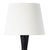 Contemporary Regina Andrew Poe Metal Table Lamp, Black For Sale - Image 3 of 7