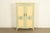 French Baker Furniture French Regency Louis XVI Cream Lacquered Armoire Dresser or Linen Press, Circa 1960s For Sale - Image 3 of 16