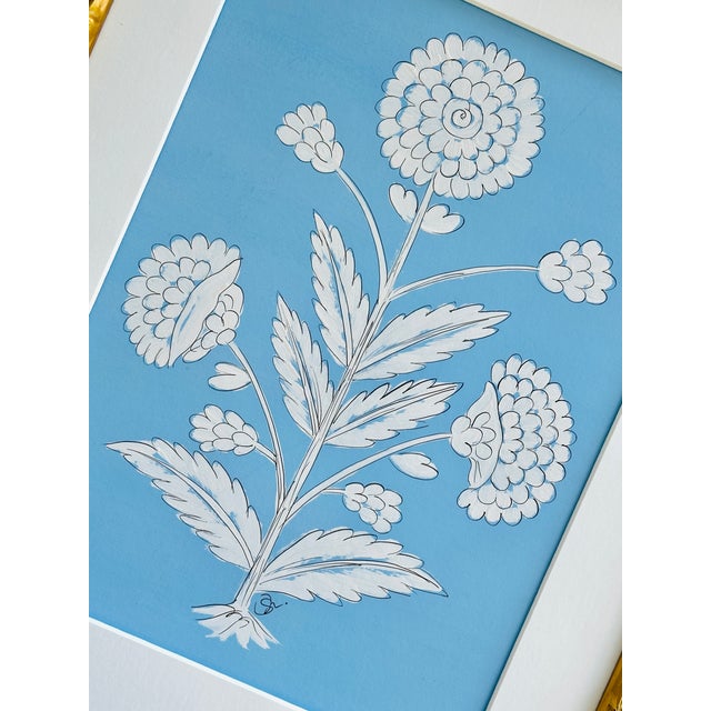 This floral motif painting was inspired by the most loved motif from Jaipur, India. Painted on literally almost all palace...