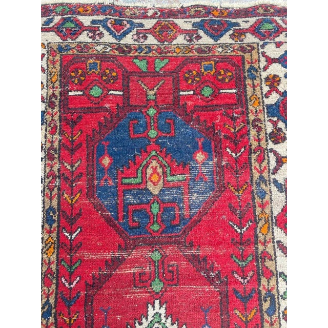 Vintage Hamadan Rug, 1930s For Sale - Image 9 of 18