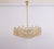Large Gilt Brass Crystal Chandelier by Sciolari for Palwa, Germany, 1970s For Sale - Image 3 of 18