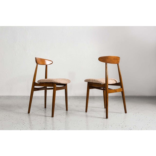 Vintage Dining Chairs by ZFM, Poland, 1960s, Set of 4 For Sale - Image 6 of 18
