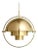 Louis Weisdorf 'Multi-Lite' Pendant Lamp in Brass For Sale