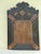 Gorgeous Antique Mirror 19th Century Dutch Ebony and Brass Repousse Cushion For Sale - Image 9 of 10