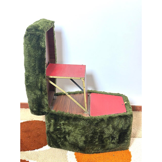 Vintage Ottoman, Italy, 1970s For Sale - Image 13 of 16