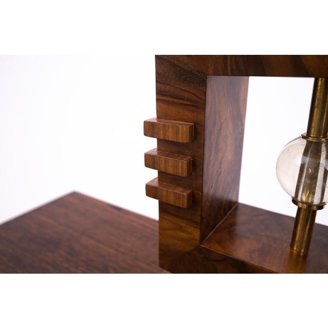 Art Deco Table Lamp, Western Europe, 1940s For Sale - Image 4 of 9