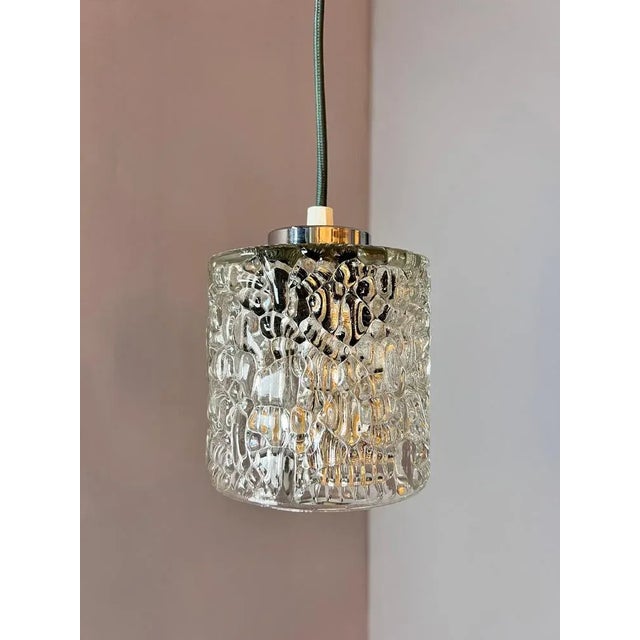 Hanging Lamp Glass from Denmark For Sale - Image 6 of 10