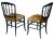 French Antique French Charivari Chairs- a Pair For Sale - Image 3 of 7