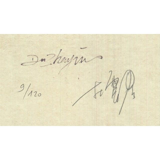 Artist: Du Zhenjun Title: Roland Garros French Open Year: 2015 Signed: Yes Medium: Offset Lithograph Paper Size: 31.25 x...