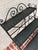 French Country Vintage French Country Rod Iron Three – Tier Conservatory Plant Stand For Sale - Image 3 of 5
