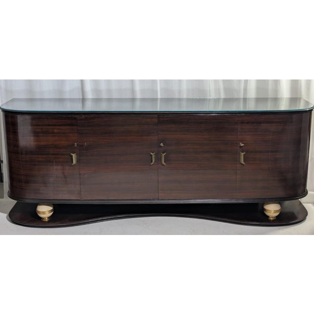 Italian Sideboard attributed to Vittorio Dassi, 1950s For Sale - Image 12 of 12