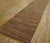 1920s Multi Brown Stripe Antique American Shaker Rug 3' X 23'3" Knotted Pile Wool Carpet For Sale - Image 16 of 17