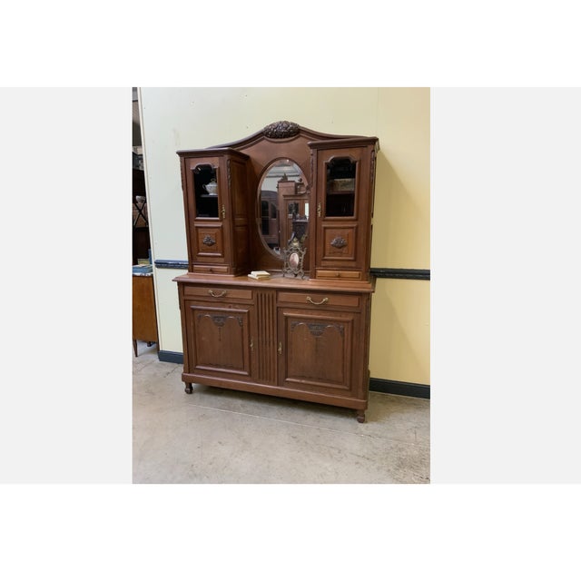 Vintage Art Deco Display Cabinet, 1925 For Sale - Image 3 of 10