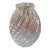 1960s Handblown Glass Vase With Spiral Twist Design For Sale