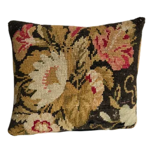 English Needlework Pillow 1850