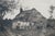 Antique Ernest C Rost Signed Cottage Farmhouse Panoramic Landscape Etching 26" For Sale - Image 12 of 14