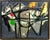 An original Danish modern abstract expressionist painting. The work is by Danish artist Knud Horup (Den. 1926-1973). The...