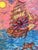 Nautical Serg Graff “Manifesto” Original Painting, Fantasy Ship Seascape, Nautical Art For Sale - Image 3 of 11