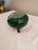 Mid-Century Modern Vintage 1950's Viking Evergreen Flowerlite Frog 4 1/4" With Crystal Frog For Sale - Image 3 of 6