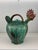 Rooster-Shaped Jug in Enameled Majolica Ceramic, 1960s For Sale - Image 4 of 16